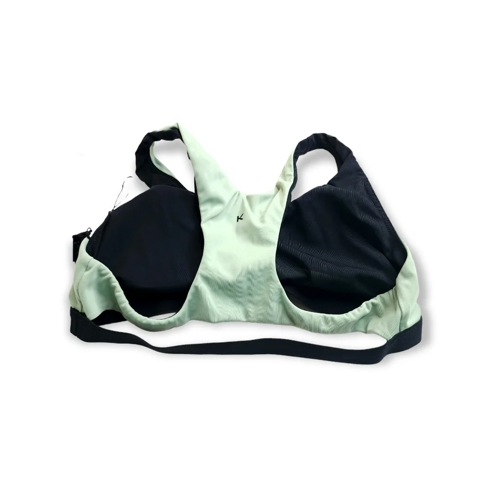 Koral racer back open band sports bra size Medium